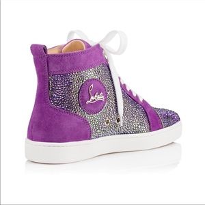 Christian Louboutins Louis Strass Crystal Sneaker